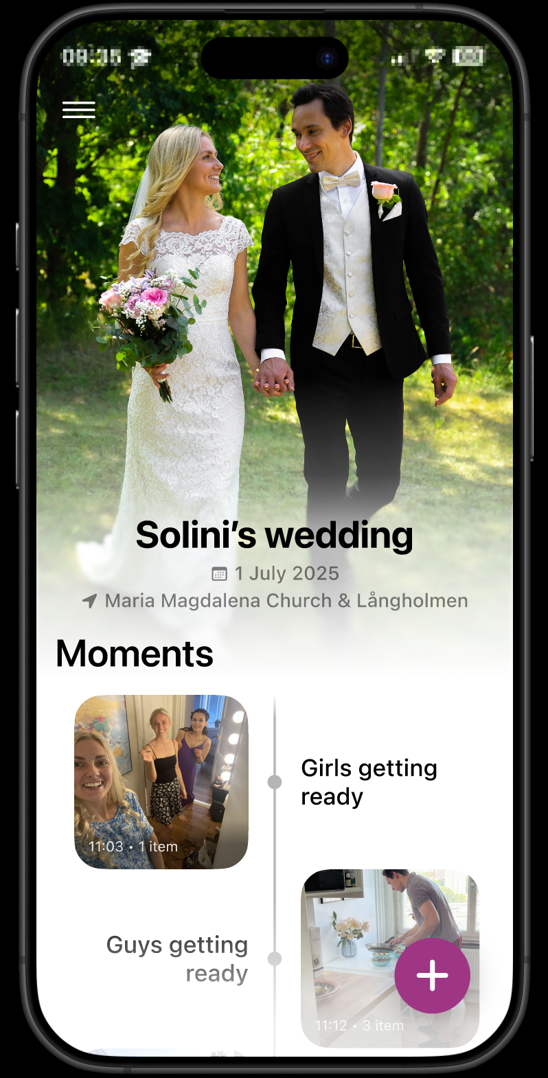 婚礼记忆共创App